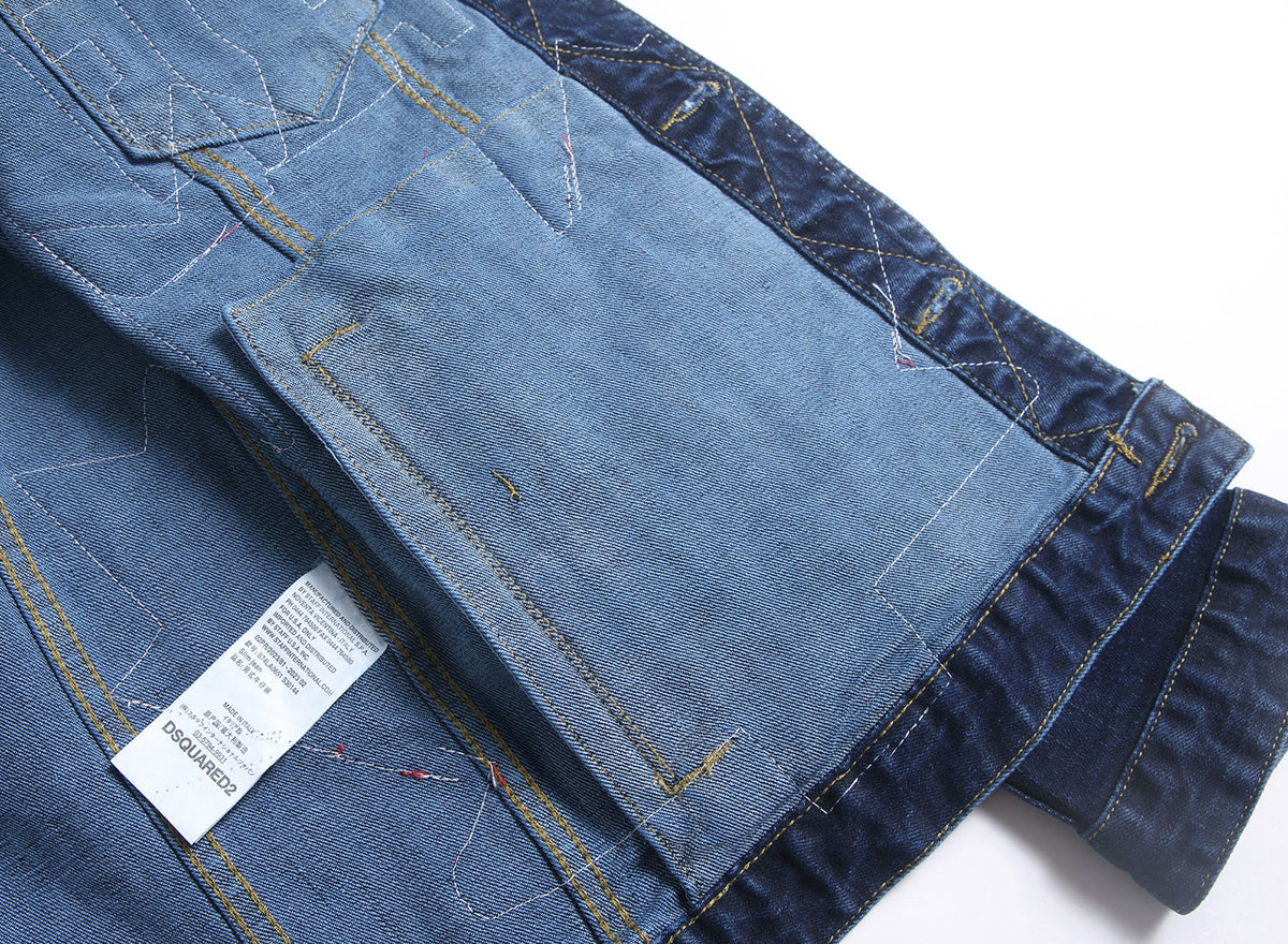DSQ2 Maple Leaf Denim Jacket