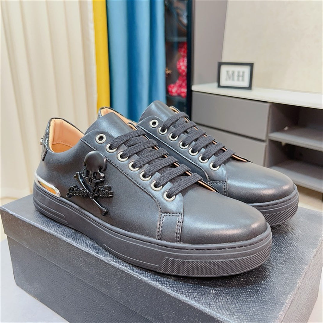 PP Casual Fashion Skull Sneakers