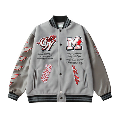 OFF Demon Print Jacket