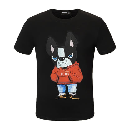 DSQ2 Cartoon Dog T-shirt