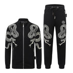 PP Snake Hoodie Jacket Suit