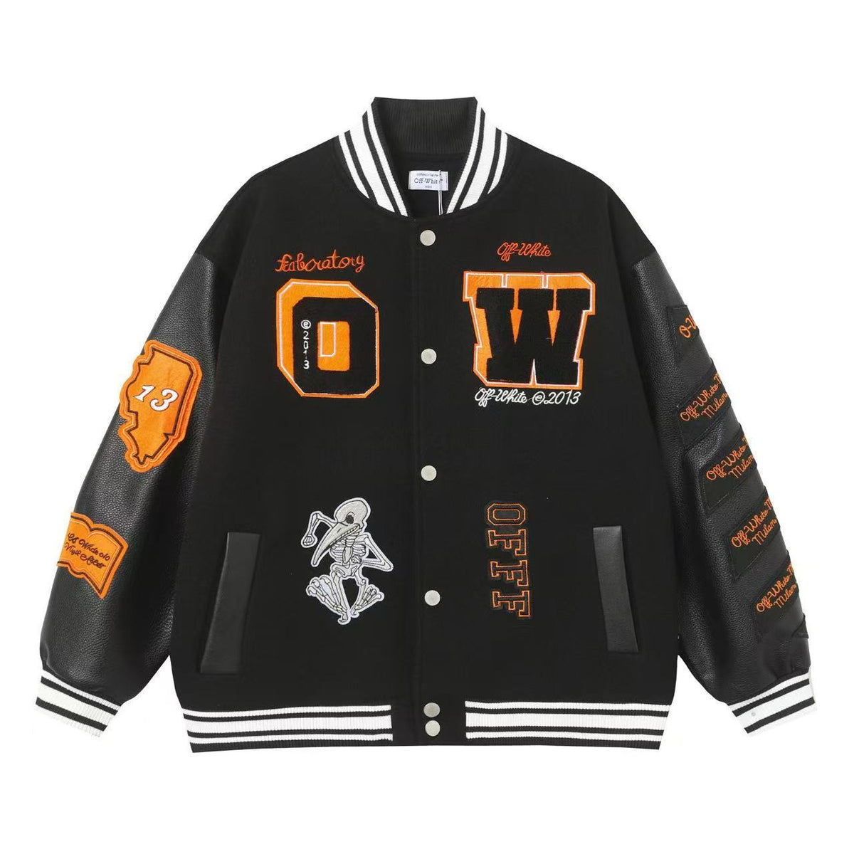 OFF Skeleton Jacket Coat
