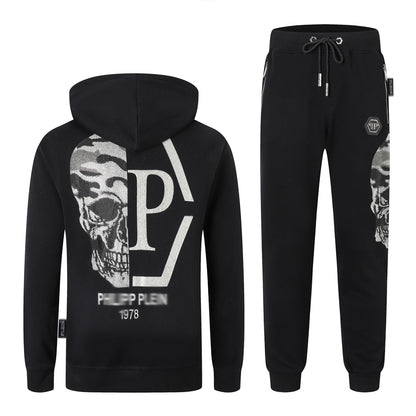 PP Logo Hoodie Jacket Suit