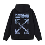 OFF Logo Print Hoodie