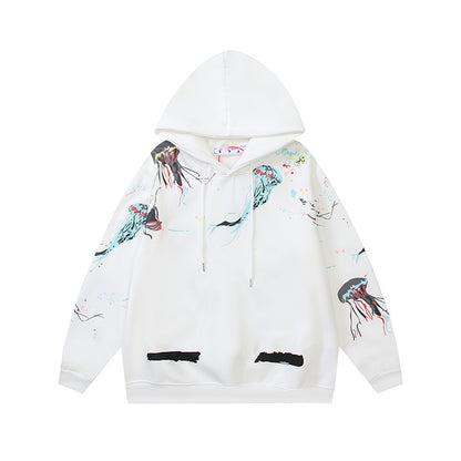 OFF Logo Print Hoodie