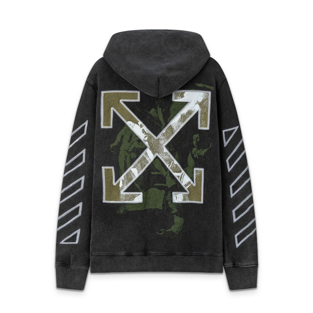 OFF Logo Print Hoodie