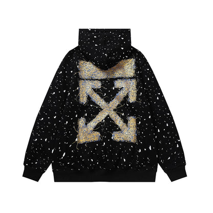 OFF Logo Print Hoodie