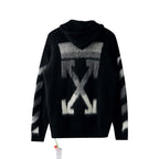 OFF Gradient Sweater Coat