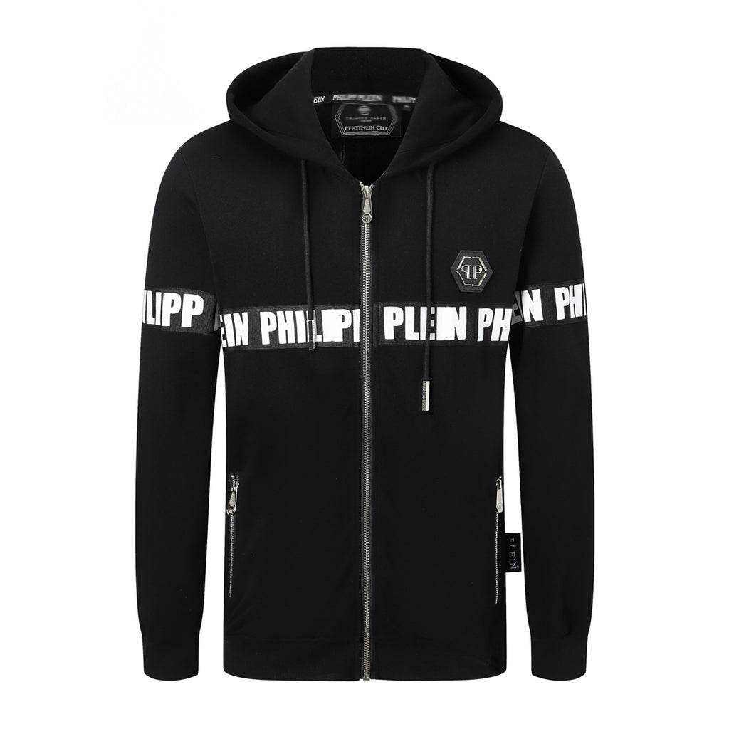 PP Logo Hoodie Jacket Suit
