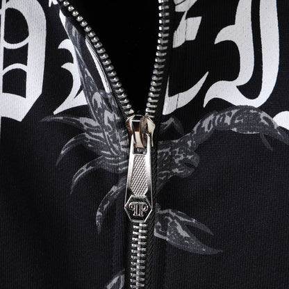 PP Letter Hoodie Jacket Suit