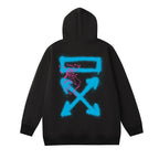 OFF Logo Print Hoodie