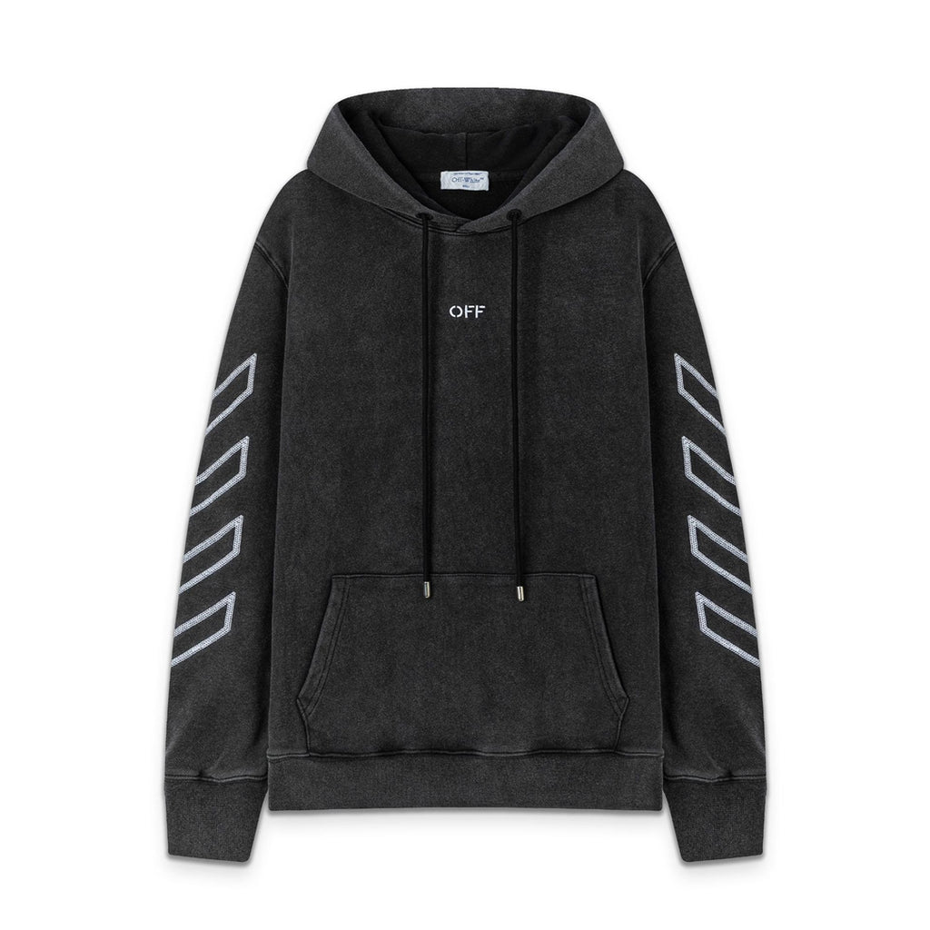 OFF Logo Print Hoodie