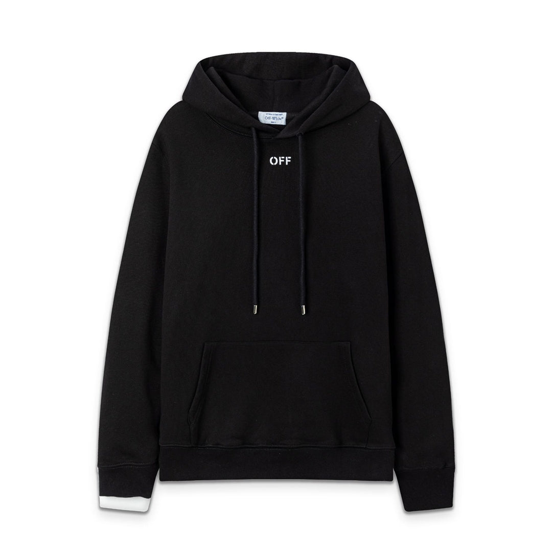 OFF Logo Print Hoodie