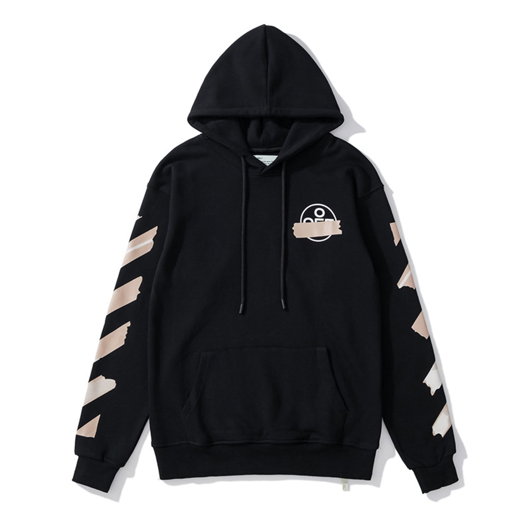OFF Logo Print Hoodie