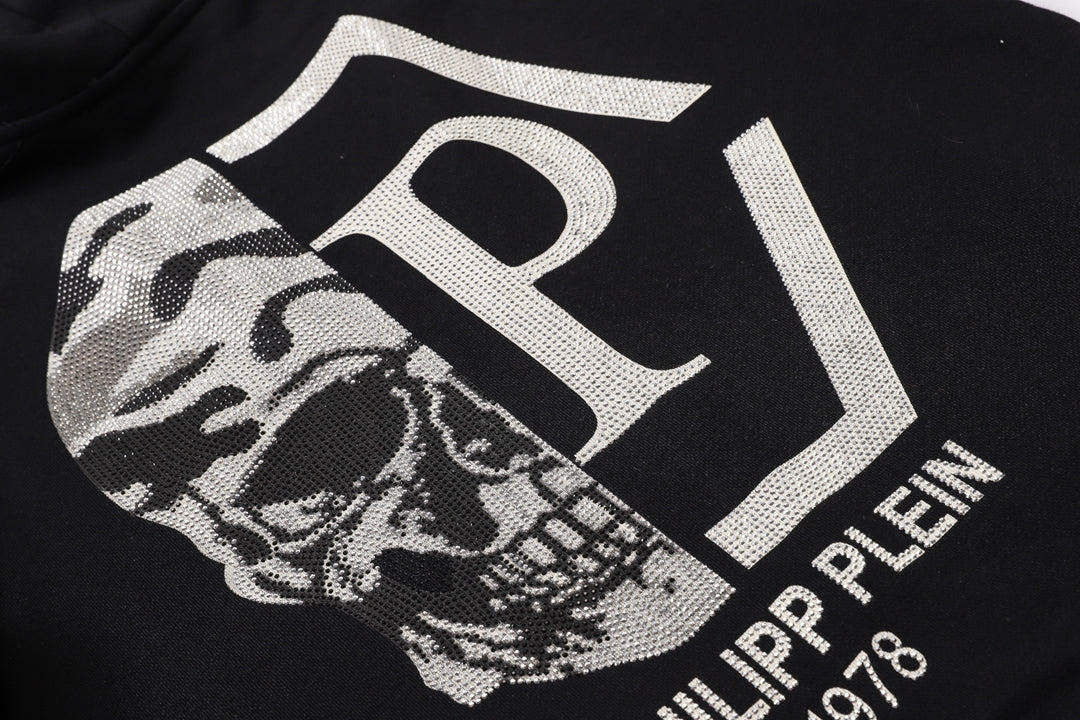 PP Skull Logo Jacket Hoodie