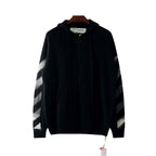OFF Gradient Sweater Coat