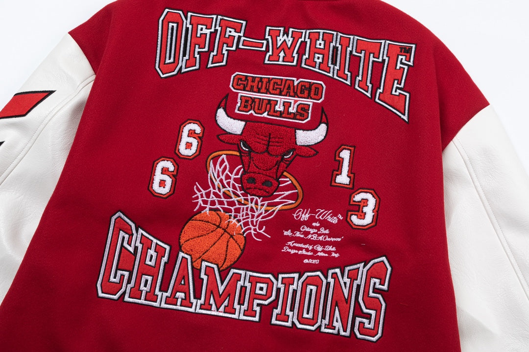 OFF Bulls Jacket Coat