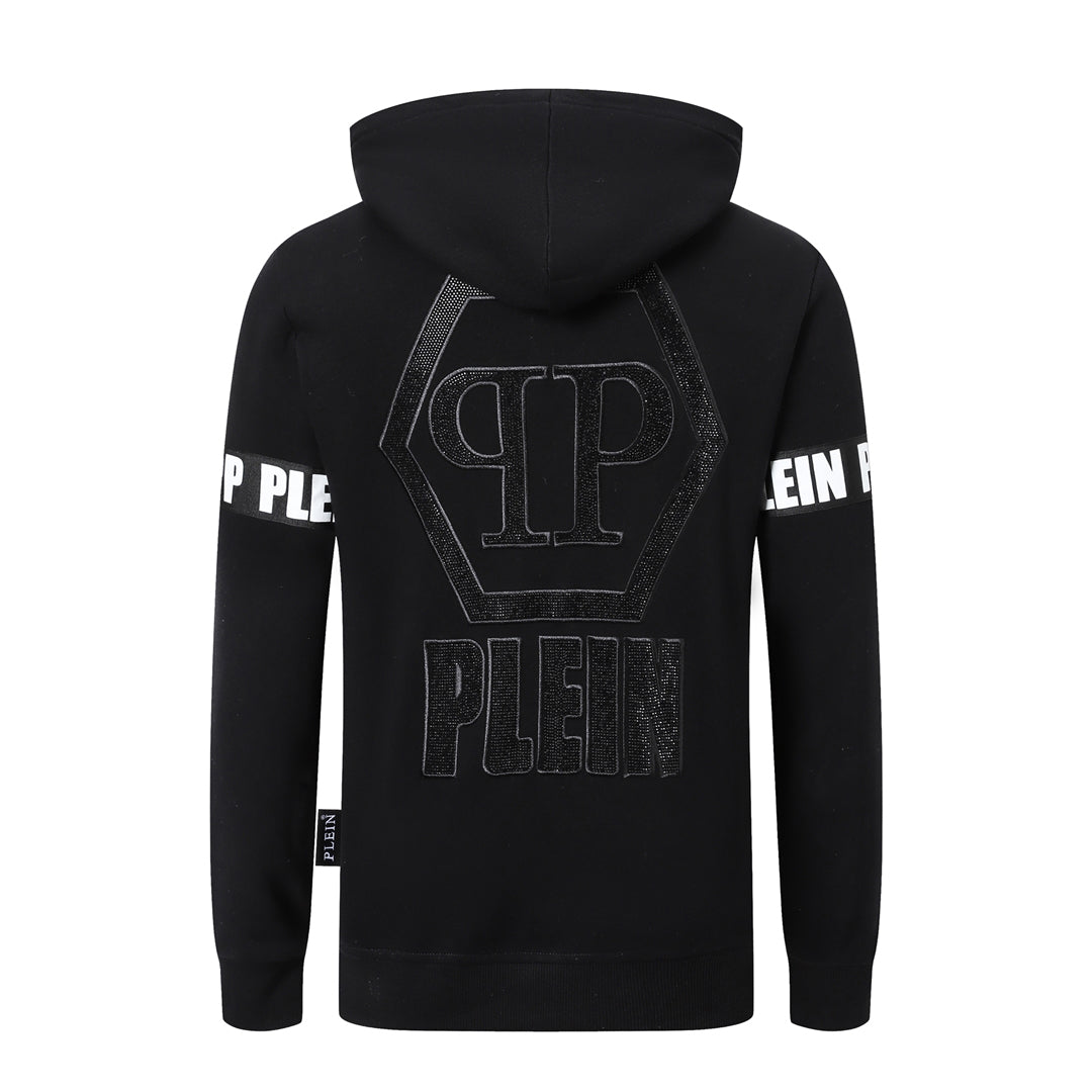 PP Logo Hoodie Jacket Suit