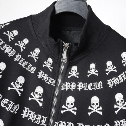 PP Skull Hoodie Jacket Suit