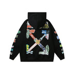OFF Logo Print Hoodie