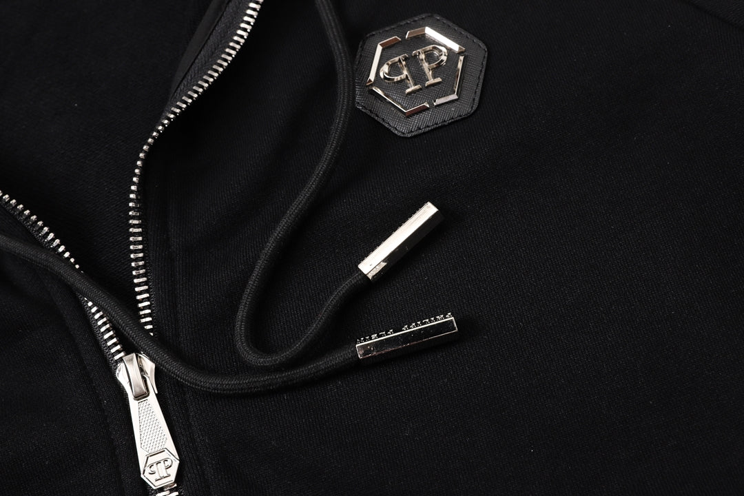 PP Skull Logo Jacket Hoodie