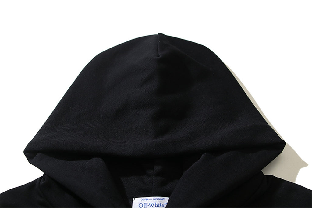 OFF Logo Print Hoodie