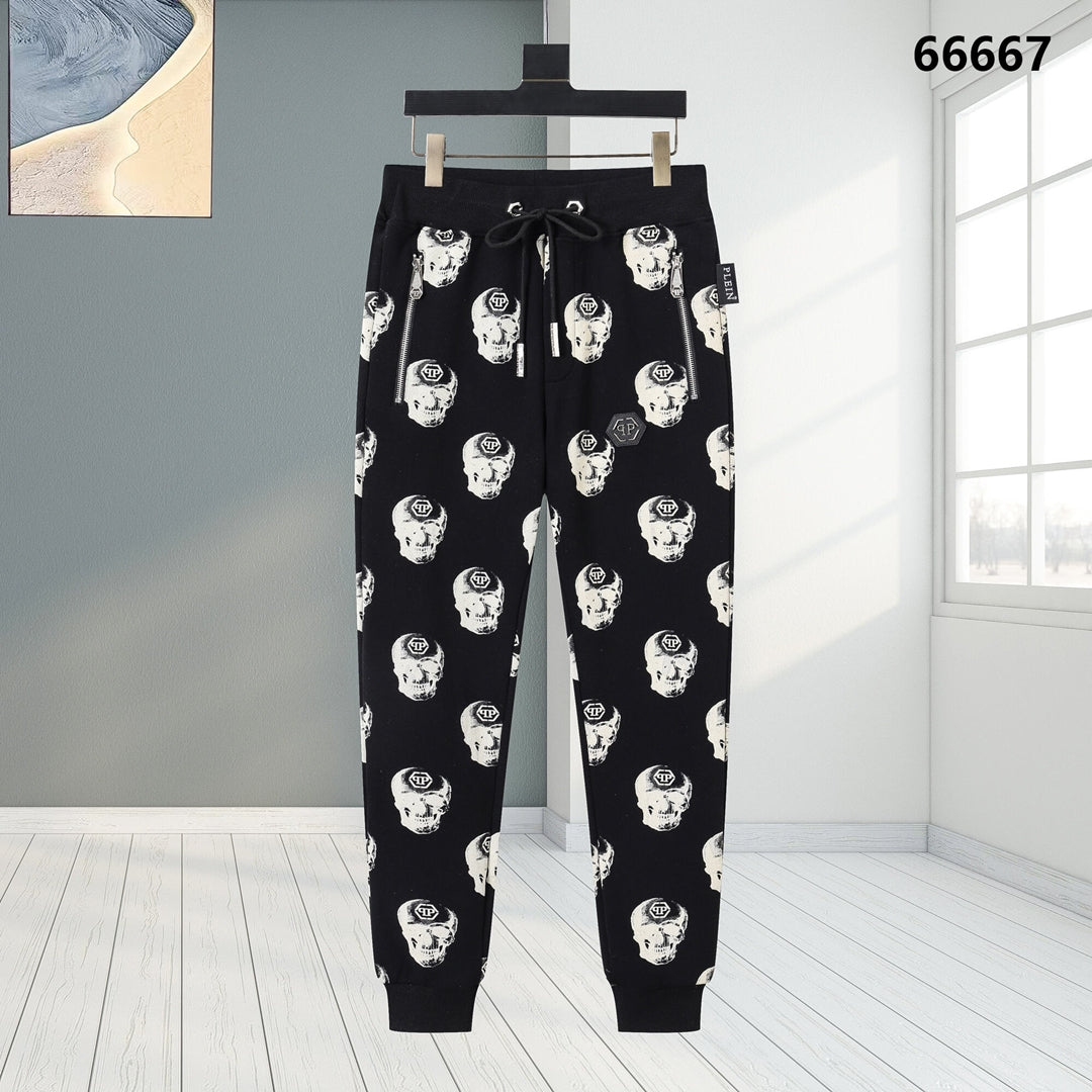 PP Skull Hoodie Jacket Suit