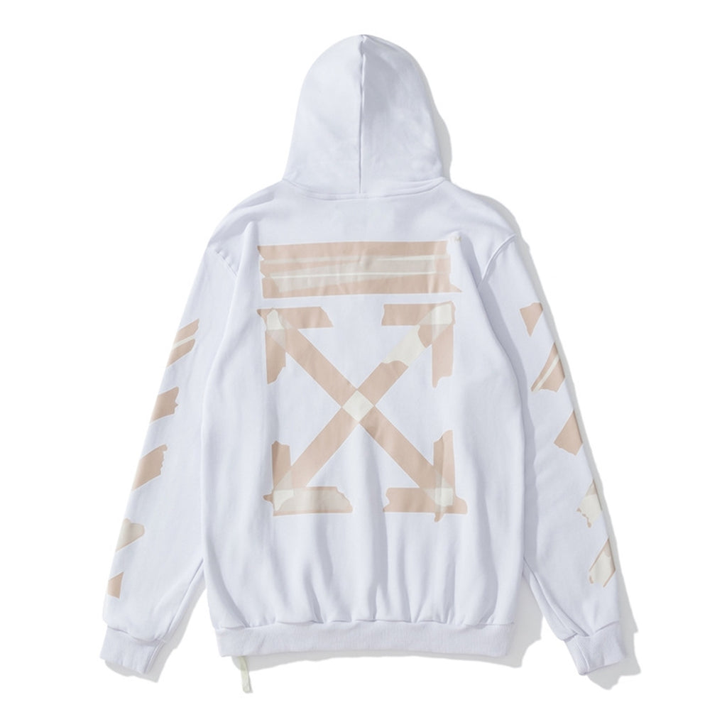 OFF Logo Print Hoodie