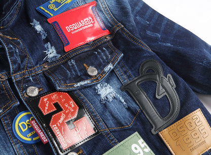 DSQ2 Stamp Denim Jacket