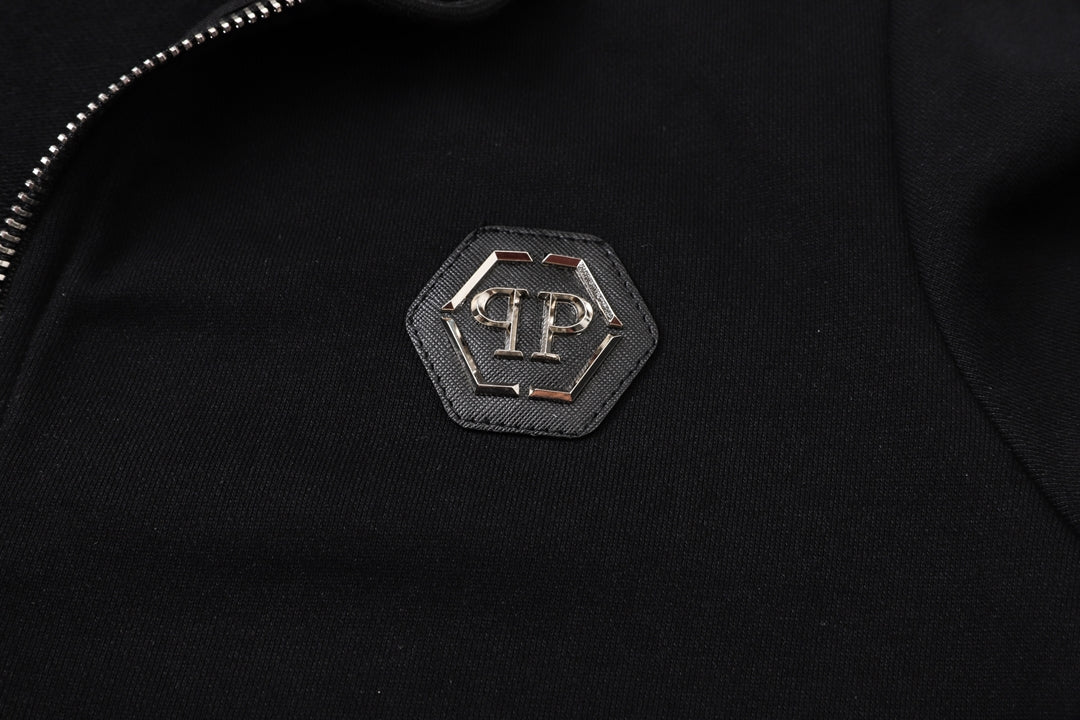 PP Skull Logo Jacket Hoodie