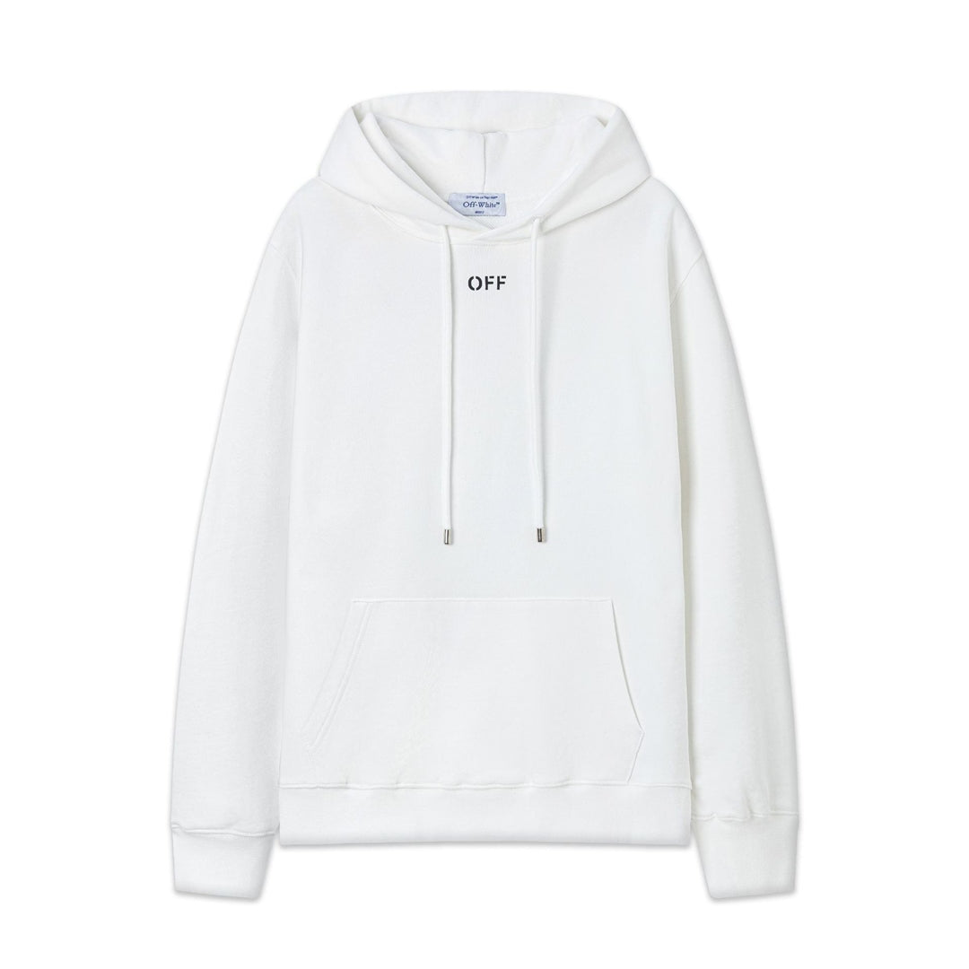 OFF Logo Print Hoodie