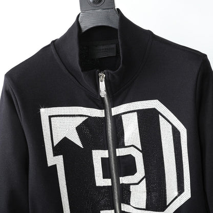 PP Skull Hoodie Jacket Suit