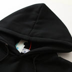 OFF Logo Print Hoodie