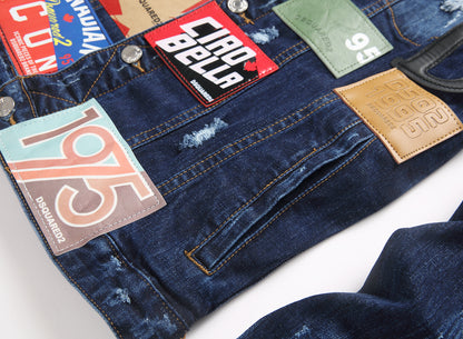 DSQ2 Stamp Denim Jacket