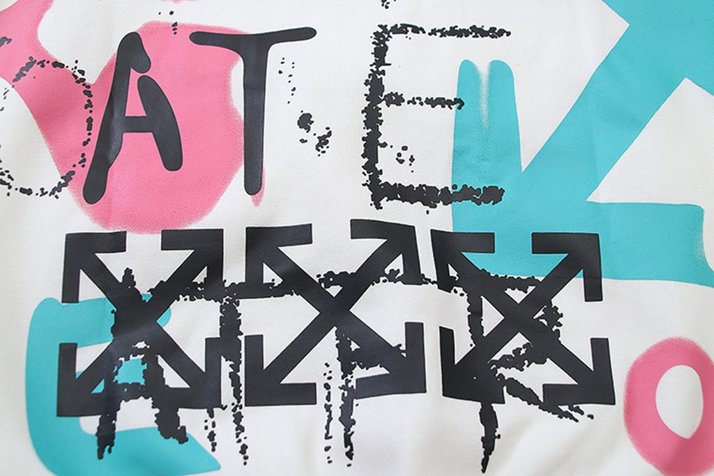 OFF Logo Print Hoodie