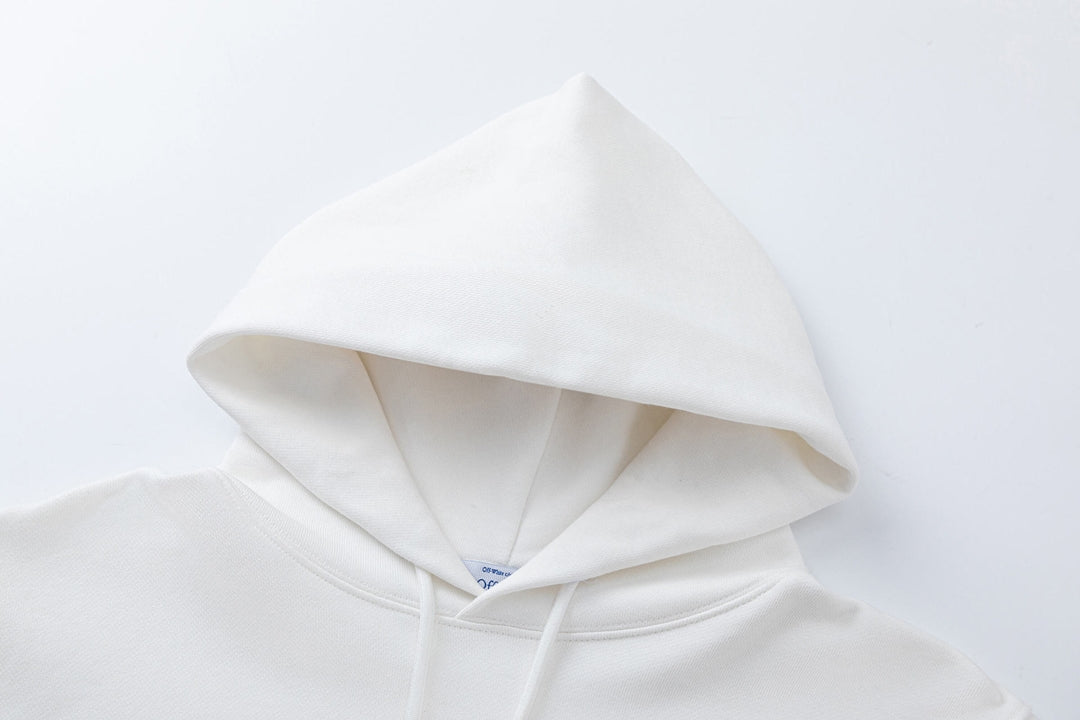 OFF Logo Print Hoodie