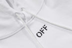 OFF Logo Print Hoodie