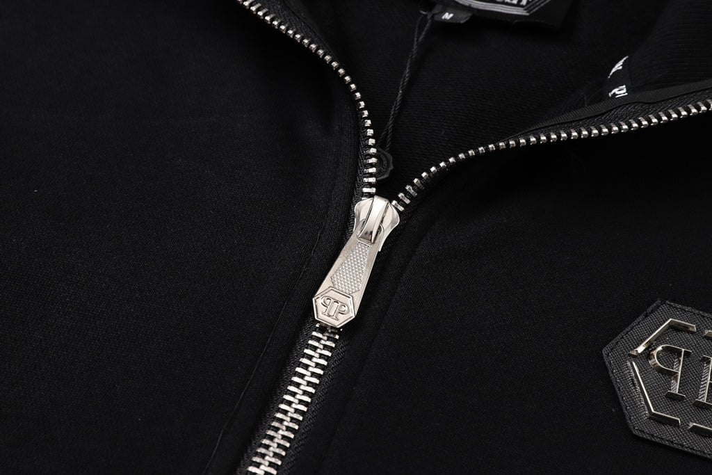 PP Logo Hoodie Jacket Suit