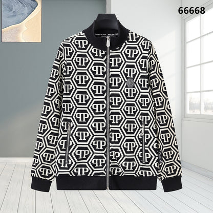 PP Skull Hoodie Jacket Suit
