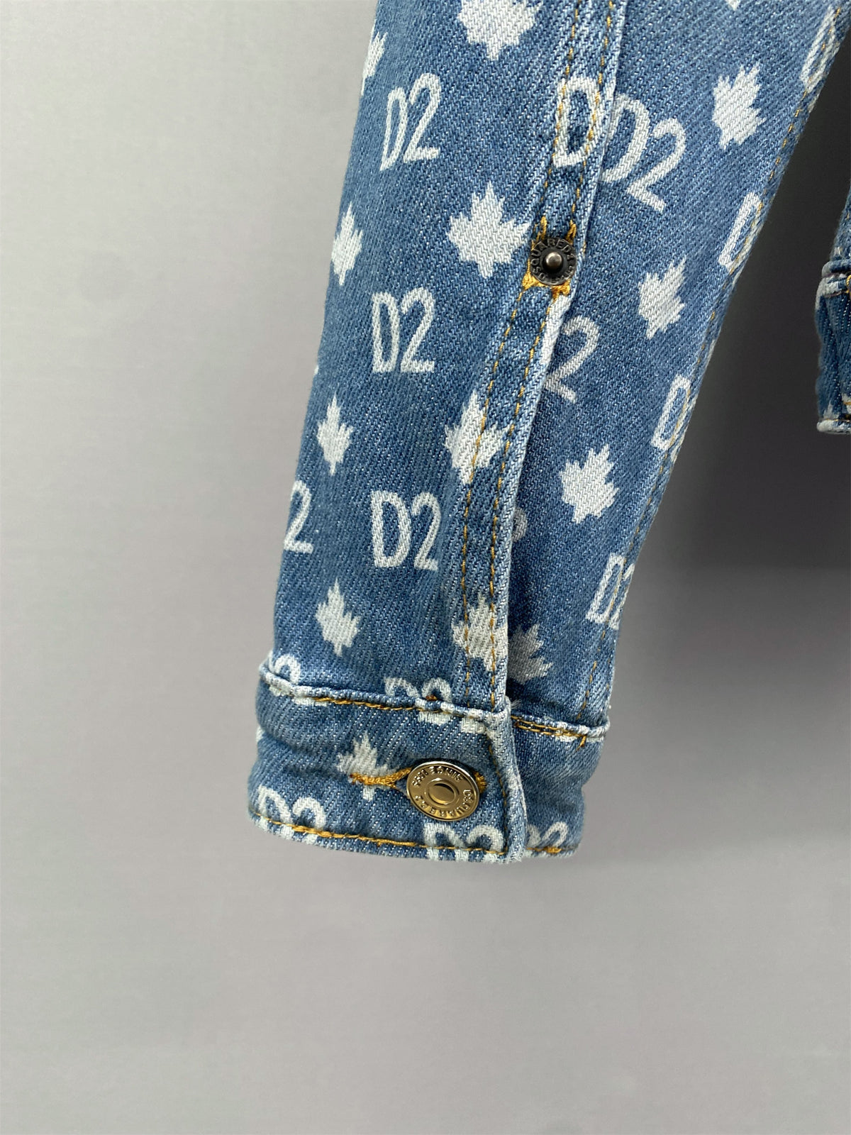 DSQ2 Maple Leaf Denim Jacket