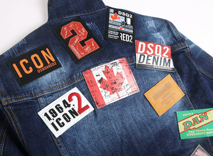 DSQ2 Stamp Denim Jacket
