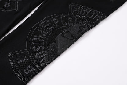 PP Logo Hoodie Jacket Suit