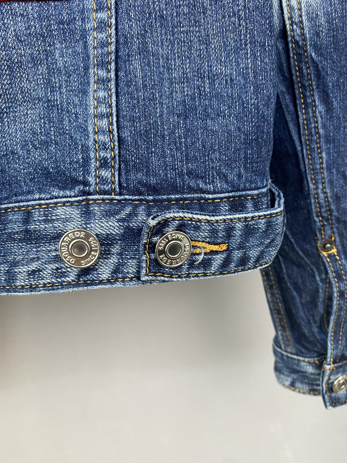 DSQ2 Maple Leaf Denim Jacket