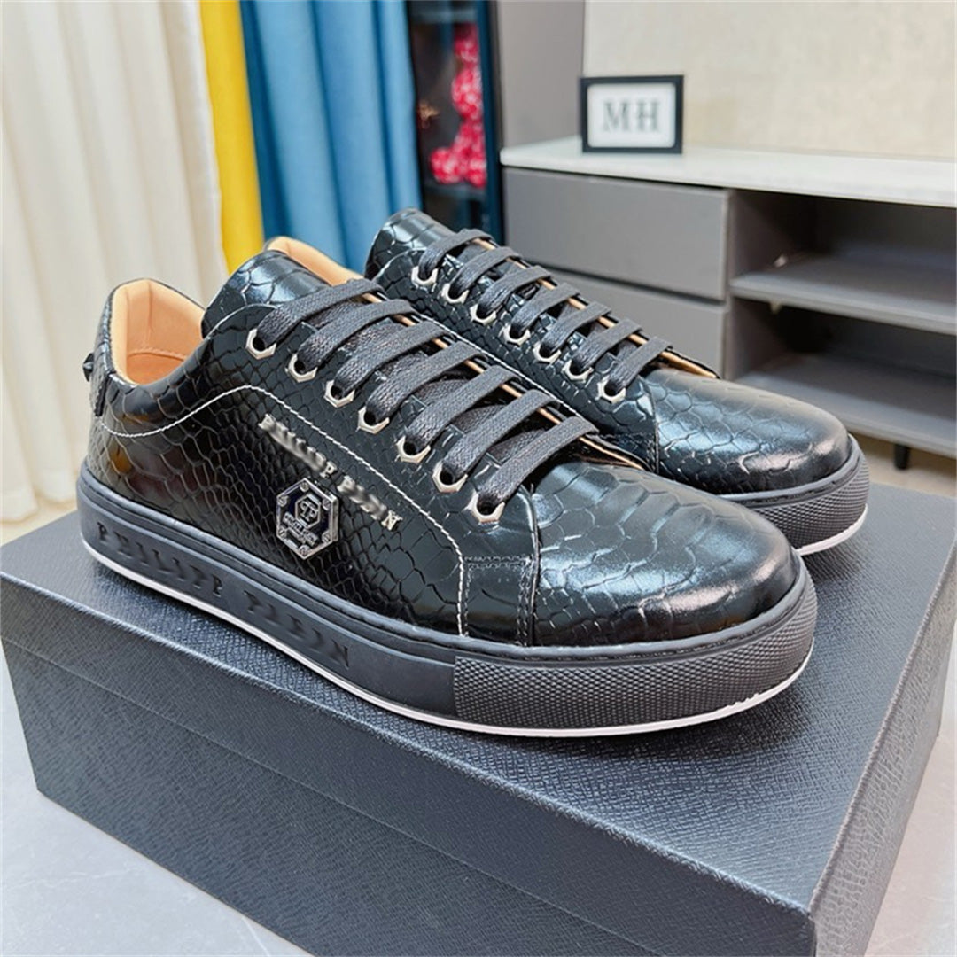 PP Casual Fashion Skull Sneakers