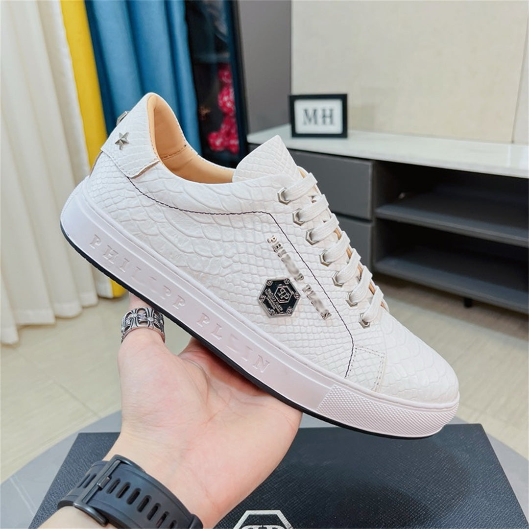 PP Casual Fashion Skull Sneakers