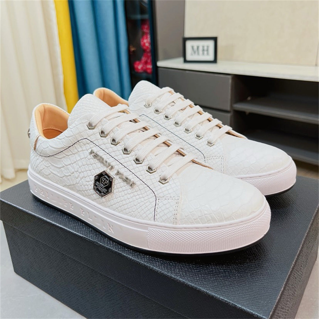 PP Casual Fashion Skull Sneakers