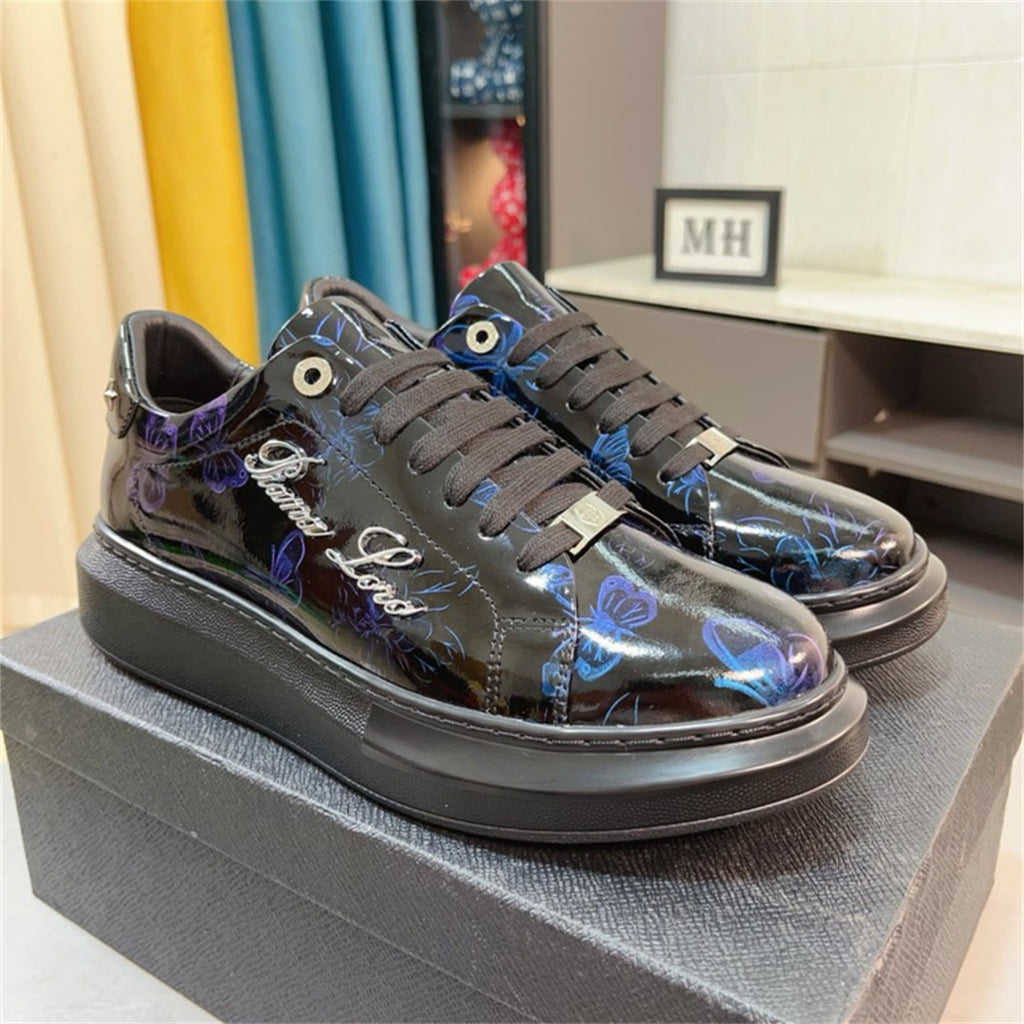 PP Casual Fashion Skull Sneakers
