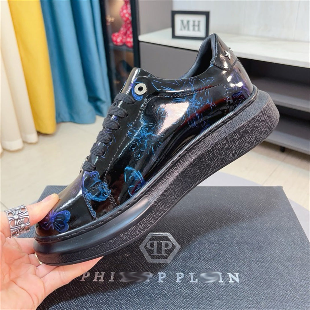 PP Casual Fashion Skull Sneakers