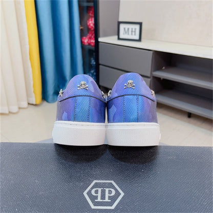 PP Casual Fashion Skull Sneakers