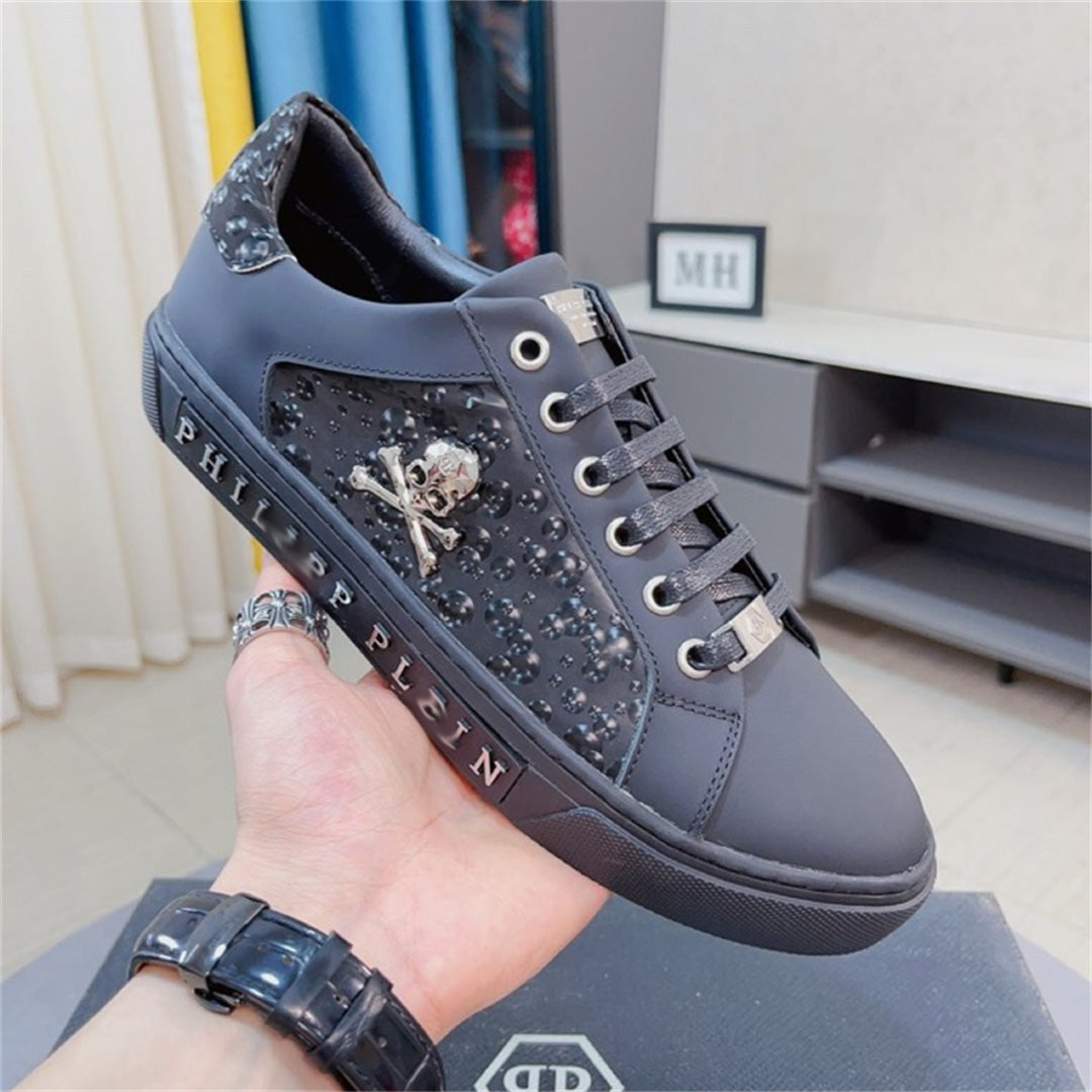 PP Casual Fashion Skull Sneakers